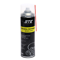 Смазка литиевая белая грязеотталкивающая 650мл аэрозоль с PTFE GTE-CT650