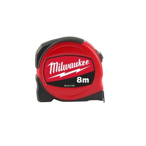 48227708 MILWAUKEE  Рулетка SLIM 8м / ширна 25мм