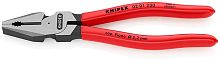 0201200SB KNIPEX Плоскогубцы комбинированные особой мощности, 200 мм, фосфатированные, обливные ручки, SB