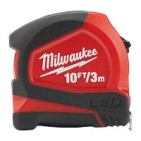 48226602 MILWAUKEE  Рулетка с подсветкой 3м