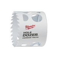 49560724 MILWAUKEE  Биметаллическая коронка HOLEDOZER CARBIDE 57мм