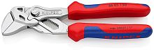 KN-8605150SB KNIPEX  Клещи переставные-гаечный ключ, зев 27 мм, длина 150 мм, хром, 2-комп ручки, SB