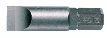 Бита специальная плоская шлицевая серия Industrial SL6,0х1,0 длина 32мм посадка С8 5/16", 10шт FELO (070 604 10) 07060410