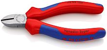 KN-7002125SB KNIPEX Бокорезы, 125 мм, фосфатированные, 2-комп ручки, SB