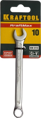 Ключ гаечный комбинированный KRAFTOOL EXPERT 27079-10 фото 2 Ключ гаечный комбинированный KRAFTOOL EXPERT 27079-10 фото 2