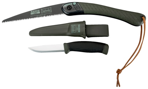 Ножовка складная плюс нож BAHCO LAP-KNIFE фото 6