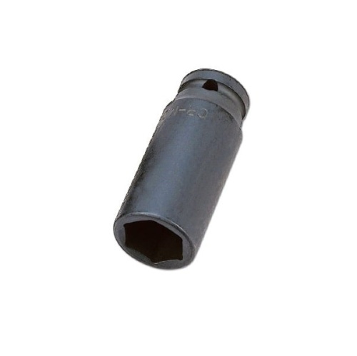 Торцевая головка ударная удлиненная 1/2" 30 мм 6-гранная HONITON ISK-A4030MLB