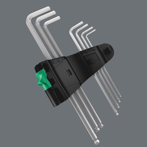 Набор Г-образных ключей имбусовых WERA 950/7 Hex-Plus 1 we-022181 фото 3 Набор Г-образных ключей имбусовых WERA 950/7 Hex-Plus 1 we-022181 фото 3