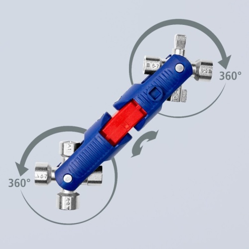 Ключ для электрошкафов KNIPEX JointKey Quadro KN-001106V04 фото 3