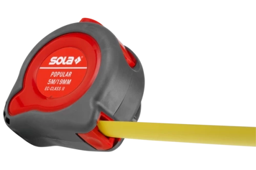50024301 SOLA Рулетка Popular PP 5 м, 19 мм, II класс точности фото 10