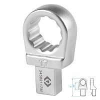 Насадка накидная серии "FIT", 17 мм, 9х12 мм KING TONY 34502117M