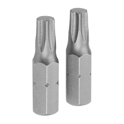 TT20221 TOLSEN Набор вставок (бит) торцевых 1/4", Torx, T10, 25 мм, 2 предмета