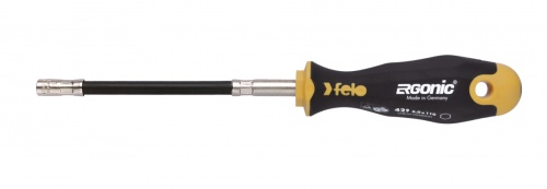 42905040 (429 050 40) Felo  Отвертка Ergonic с гибким стержнем торцевой ключ 5,0X170