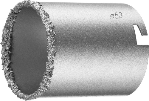 Кольцевая коронка с карбид-вольфрамовой крошкой KRAFTOOL EXPERT 33401-53_z01 Кольцевая коронка с карбид-вольфрамовой крошкой KRAFTOOL EXPERT 33401-53_z01