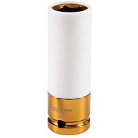 AF00645119 AFFIX   Головка торцевая ударная глубокая 1/2", 19 мм, тонкостенная, пластиковая защита