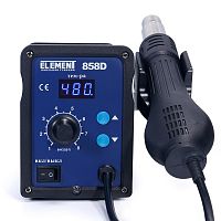 Паяльный фен ELEMENT 858D 00015291