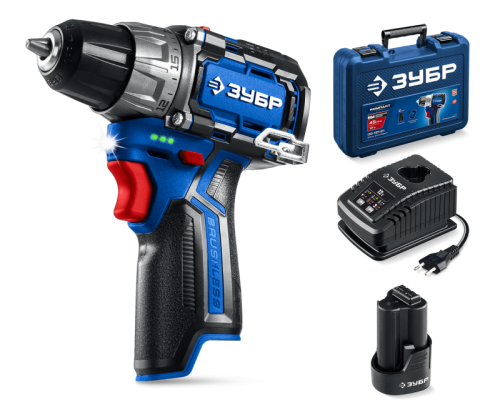 Аккумуляторный BRUSHLESS шуруповерт ЗУБР DB-121-21