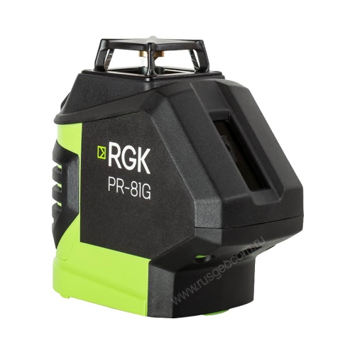Комплект: лазерный уровень RGK PR-81G + штатив RGK LET-150 фото 2