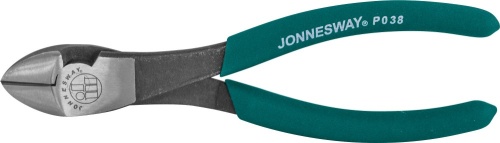 Бокорезы с ПВХ рукоятками Jonnesway P038 Бокорезы с ПВХ рукоятками Jonnesway P038