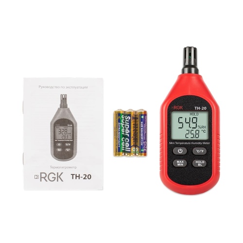 Термогигрометр RGK TH-20 с поверкой фото 4
