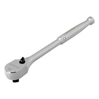 Ключ-трещотка 1/2", CrV, 120 зубьев, цельнометаллический, хром Gross 14052