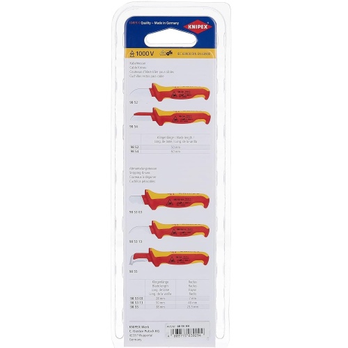 Нож для удаления изоляции KNIPEX KN-9855SB фото 2 Нож для удаления изоляции KNIPEX KN-9855SB фото 2