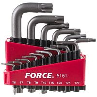 Набор Г-образных ключей Torx FORCE 5151