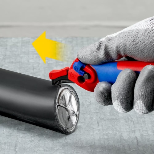 Нож для удаления изоляции складной KNIPEX KN-1650145SB фото 9