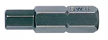 Бита специальная серия Industrial HEX 8мм длина 32мм посадка С8 5/16", 10шт FELO (074 800 10) 07480010