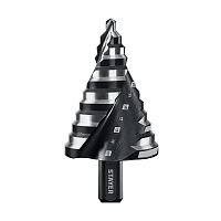 29661-6-52-12 STAYER Pro-Max 6-52мм, 12 ступеней, винтовая спираль, сверло ступенчатое
