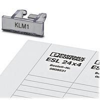Держатель маркировки клеммных коробок - KLM 1 + ESL 24X4 - 0809382 Phoenix contact