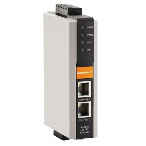 Modbus TCP/Modbus Seriell Gateway Weidmuller IE-GWT-MB-2TX-1RS232/485 1504470000 Modbus TCP/Modbus Seriell Gateway Weidmuller IE-GWT-MB-2TX-1RS232/485 1504470000