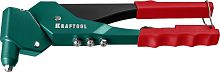 31176_z01 KRAFTOOL Заклепочник поворотный 360', "RX-7" 31176, для заклепок 2.4-4.8 мм - алюминий и сталь, 2.4-4.0 - нерж сталь, литой корпус