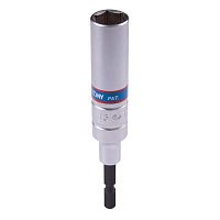 Головка для шуруповерта шестигранная 1/4", 13 мм, L = 110 мм KING TONY 76C1113M