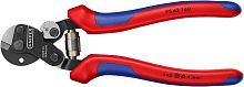 KN-9562160SB KNIPEX Тросорез компактный, 160 мм, пружина, 2-комп ручки, SB