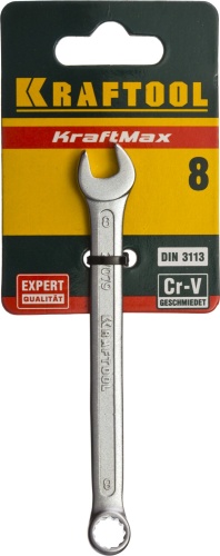 Ключ гаечный комбинированный KRAFTOOL EXPERT 27079-08 фото 2 Ключ гаечный комбинированный KRAFTOOL EXPERT 27079-08 фото 2
