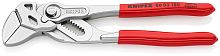 KN-8603180SB KNIPEX  Клещи переставные-гаечный ключ, зев 40 мм, длина 180 мм, хром, обливные ручки, SB