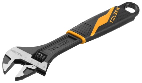 TT15308 TOLSEN Ключ разводной "GRIPro", 150 х 19 мм, эргономичная ручка