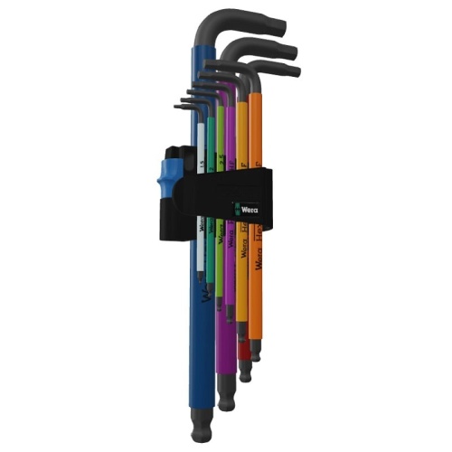 Набор Г-образных ключей WERA 950/9 Hex-Plus Multicolour HF 1 WE-022210 фото 3