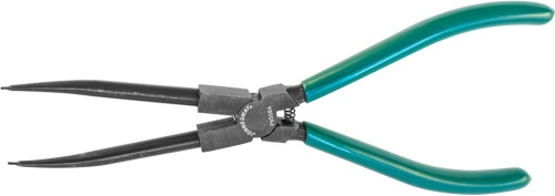 Щипцы прямые для стопорных колец удлиненные с ПВХ рукоятками Jonnesway P9508A фото 2