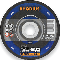 Диск отрезной по металлу RHODIUS FT33 200979