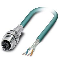 Сетевой кабель - VS-M12FSEC-OE-93E-LI/2,0 - 1405837 Phoenix contact