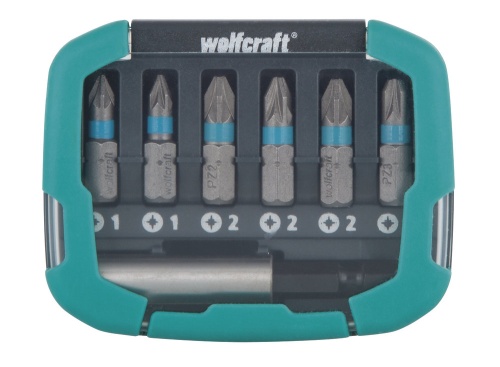 1 коробка с насадками из 7 частей wolfcraft 2979000 фото 7