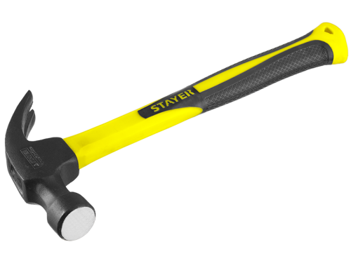 Молоток-гвоздодер Fiberglass, серия PROFESSIONAL Stayer 2026-450_z01 фото 2 Молоток-гвоздодер Fiberglass, серия PROFESSIONAL Stayer 2026-450_z01 фото 2
