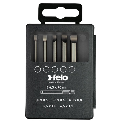 Набор бит шлицевых Industrial Felo 03091716