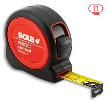 50550801 SOLA Рулетка Protect PE 8 м, 25 мм, II класс