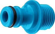 8-426415  GRINDA PROLine TE-12, 1/2", адаптер штуцерный с внешней резьбой