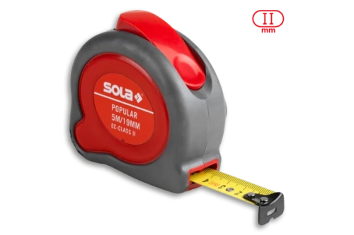 50024201 SOLA Рулетка Popular PP 3 м, 13 мм, II класс точности