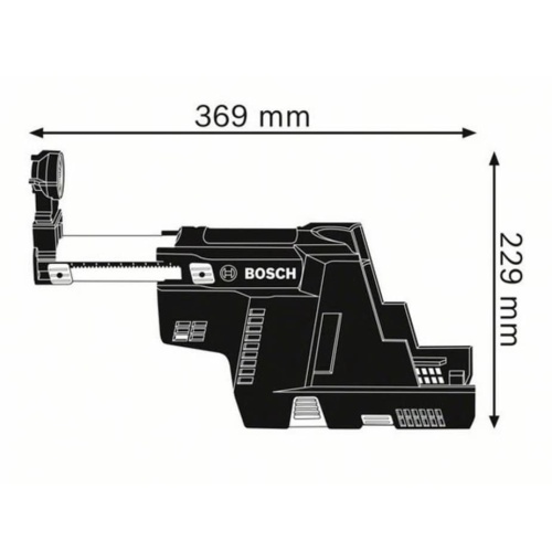 Насадка для пылеудаления Bosch GDE 18V-16 1600A0051M фото 3 Насадка для пылеудаления Bosch GDE 18V-16 1600A0051M фото 3