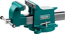 32701-125  Стальные слесарные тиски KRAFTOOL STEEL, 125 мм
